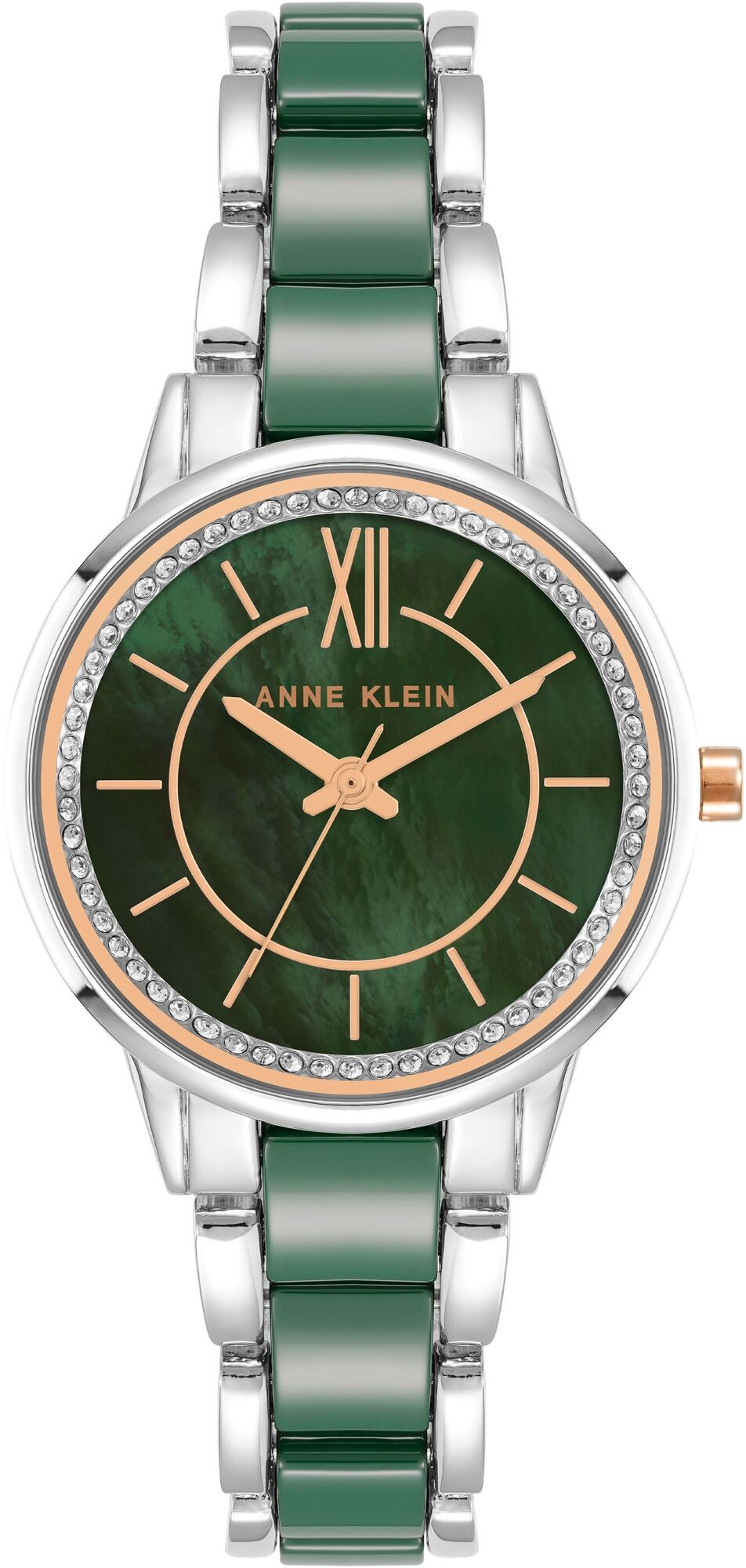 Женские наручные часы Anne Klein Ceramic 3345GNRT