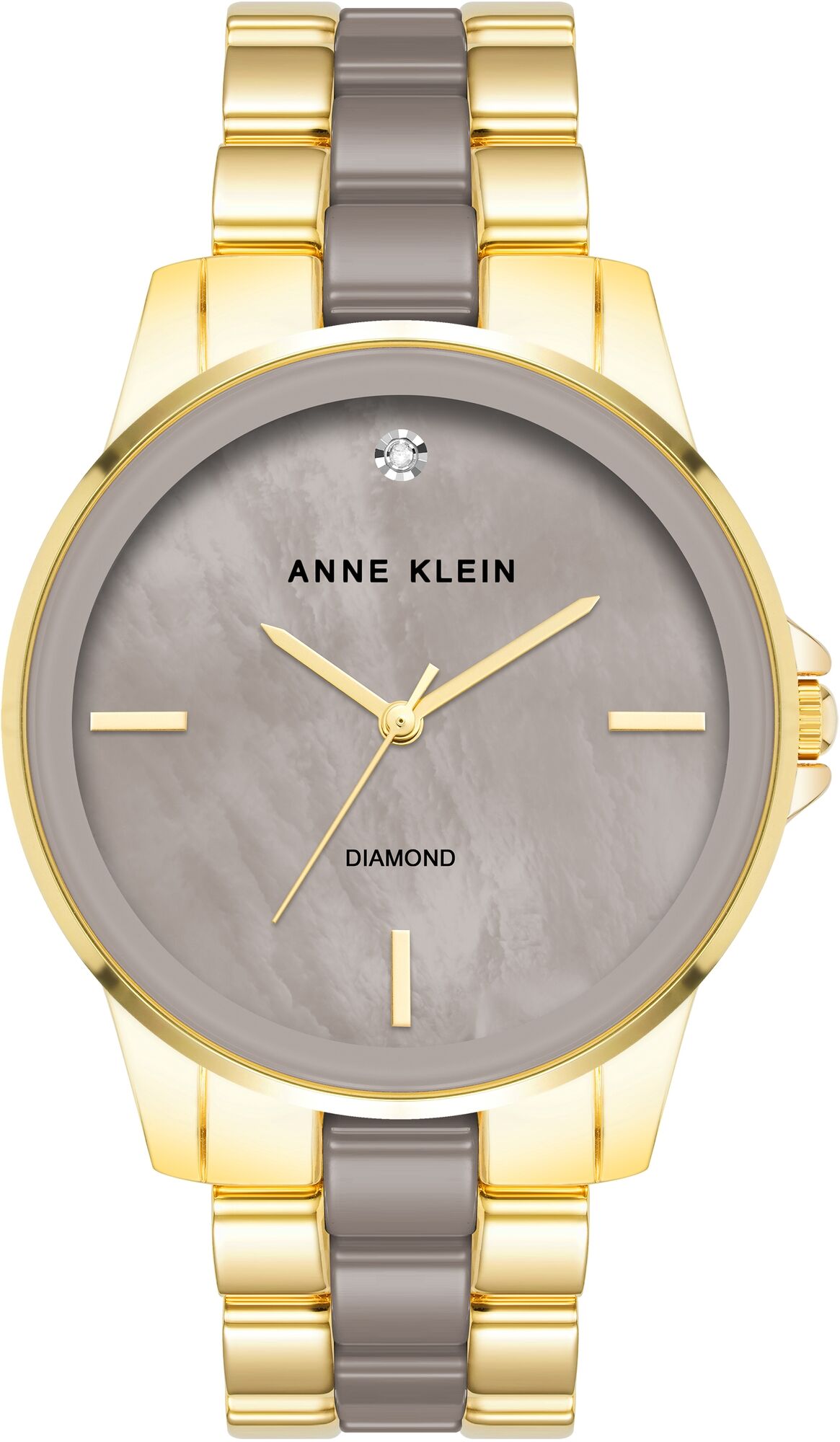 Женские наручные часы Anne Klein Ceramic Diamond 4120TPGB