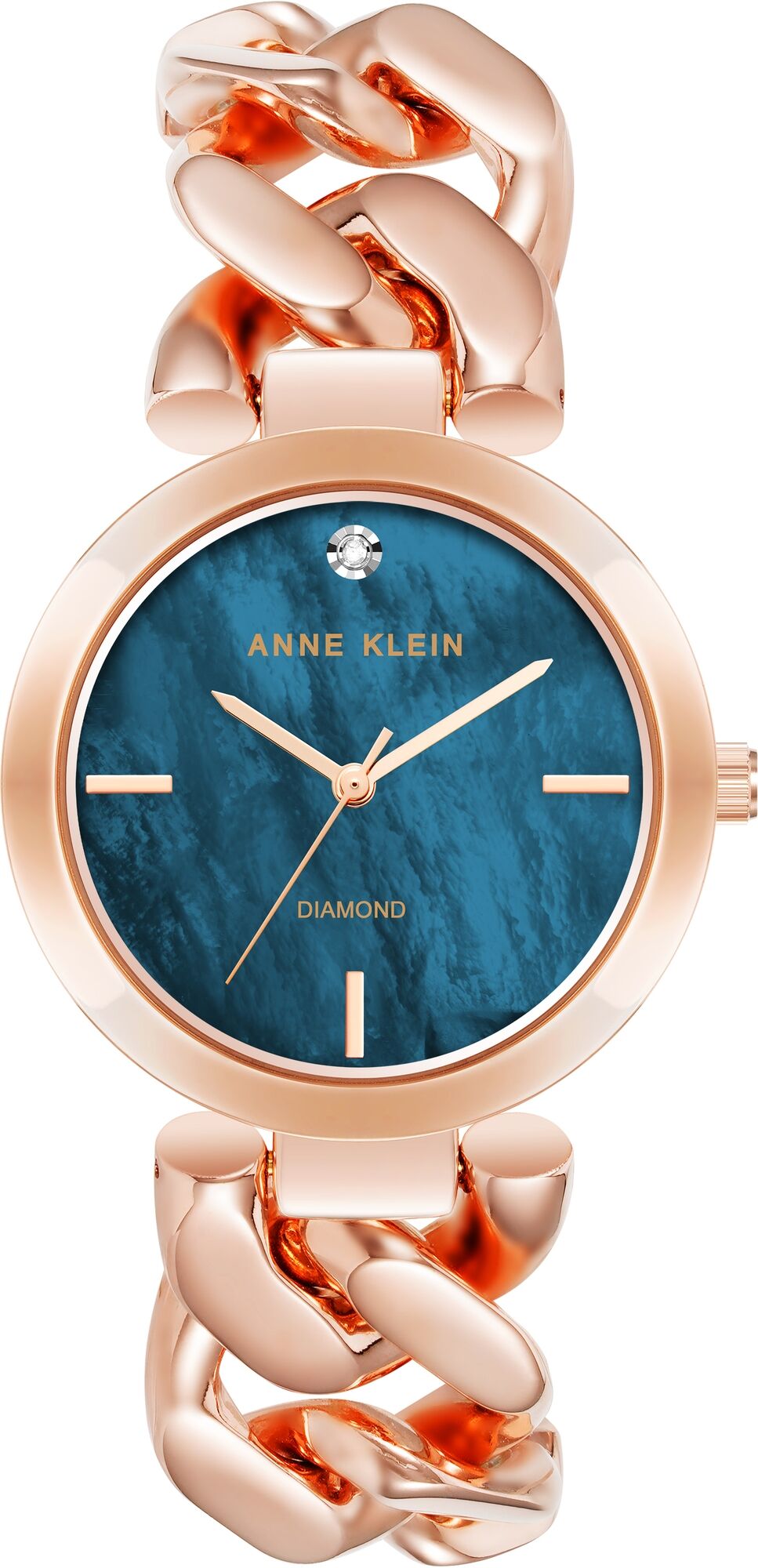 Женские наручные часы Anne Klein Diamond Dial 4000NMRG