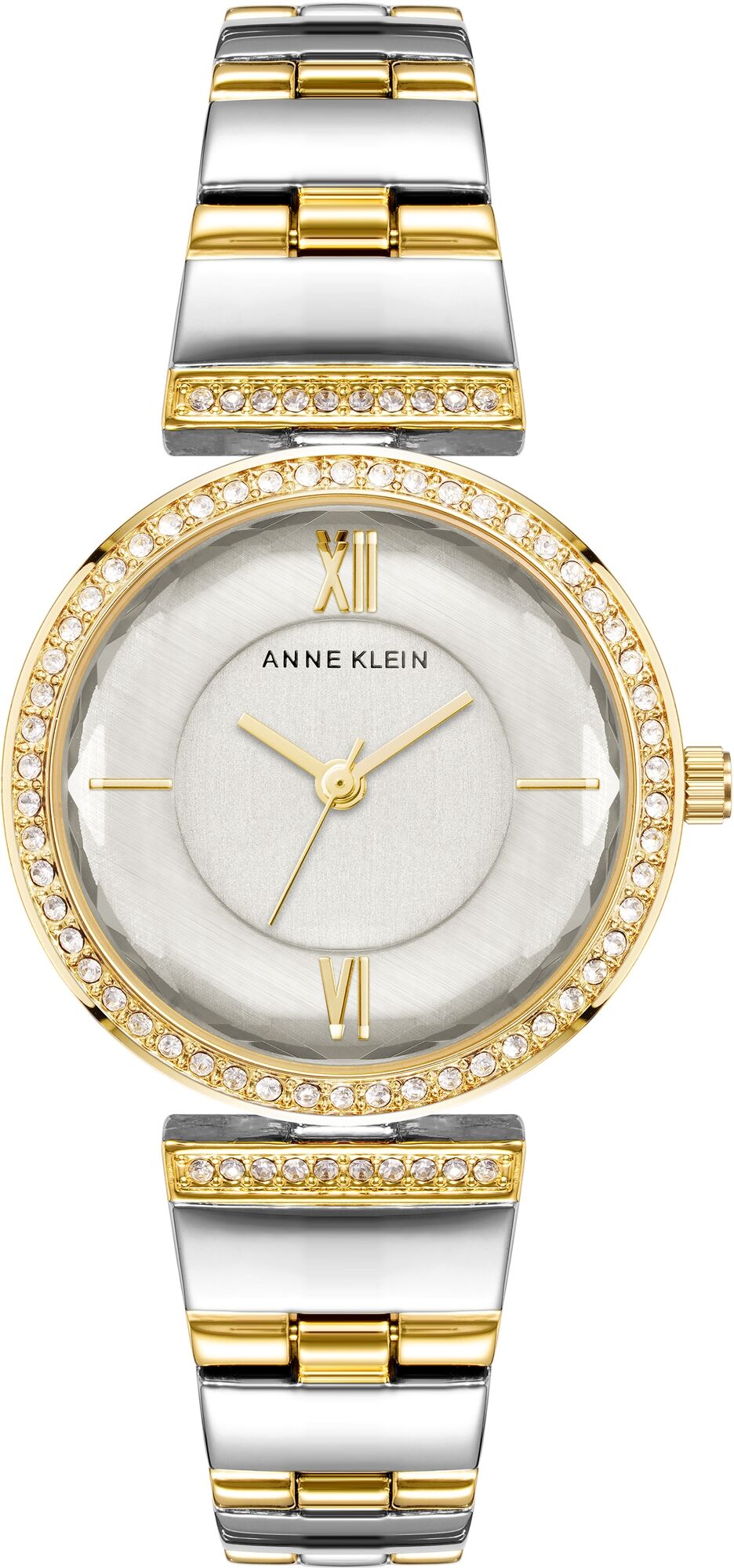 Женские наручные часы Anne Klein Crystal Metals 3903SVTT