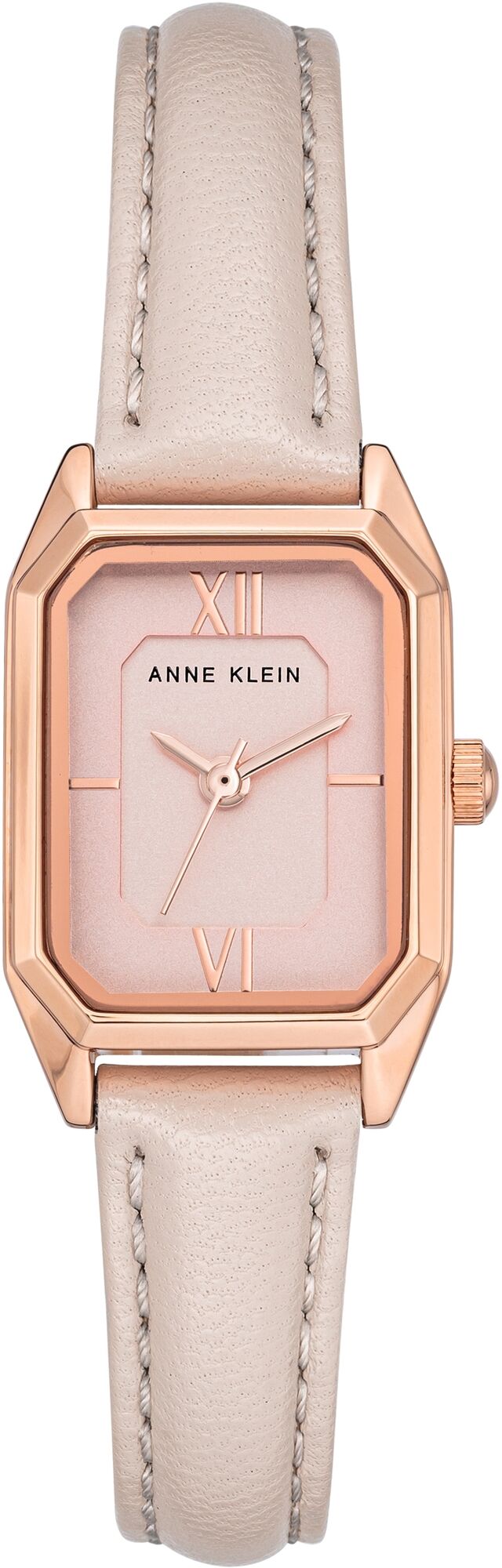 Женские наручные часы Anne Klein Leather 3968RGBH