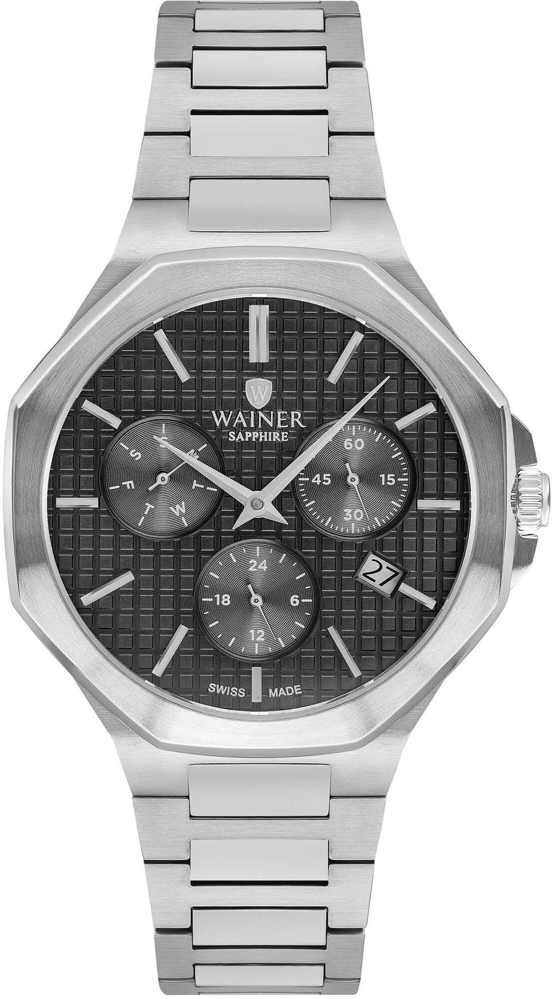 Мужские часы Wainer Wall Street WA.19687-C