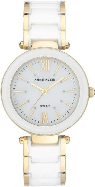 Женские часы Anne Klein Ceramic 3844WTGB