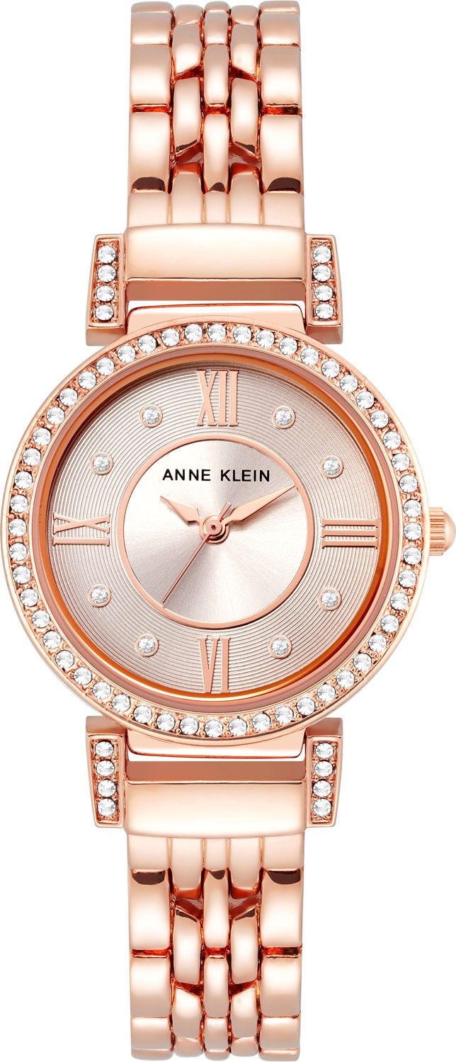 Женские часы Anne Klein Crystal Metals 2928TPRG