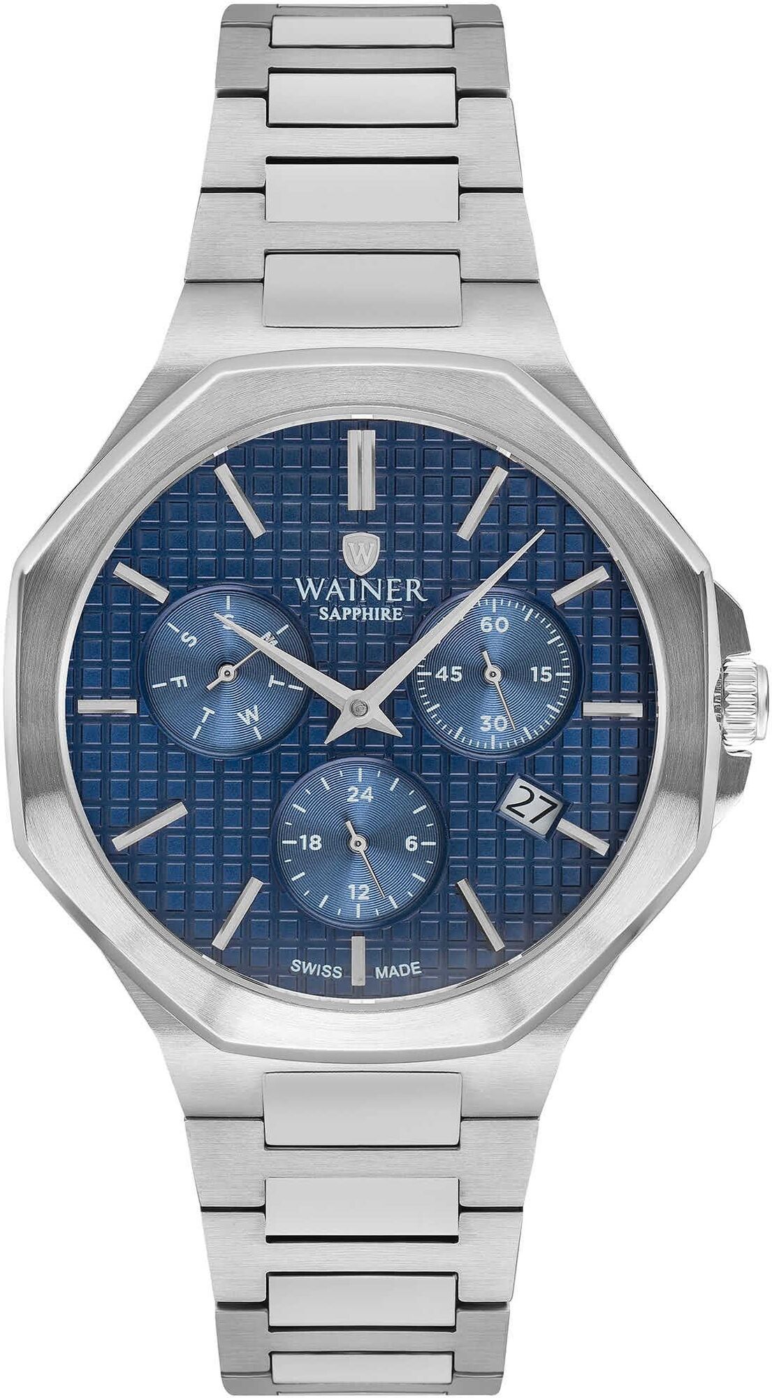 Мужские часы Wainer Wall Street WA.19687-B
