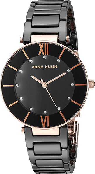 Женские часы Anne Klein Ceramic 3266BKRG
