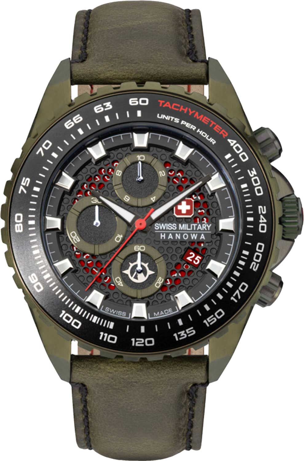 Мужские часы Swiss Military Hanowa Iguana SMWGC2102290