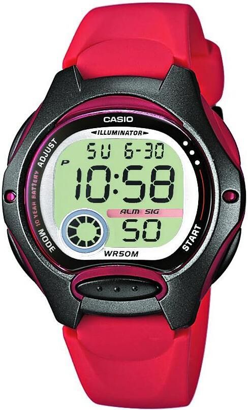 Женские часы Casio Digital LW-200-4A