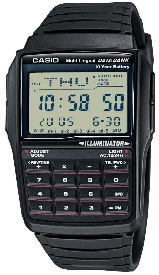 Мужские часы Casio Data Bank DBC-32-1A