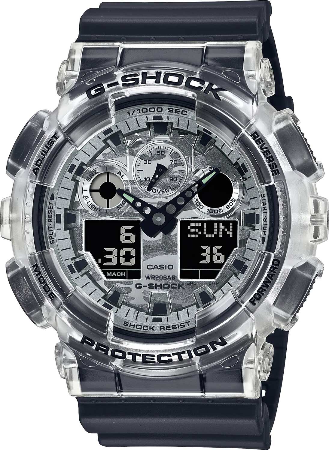 Мужские часы Casio GA-100SKC-1A G-Shock