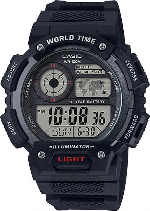 Мужские часы Casio AE-1400WH-1A