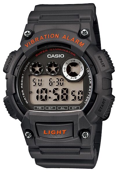 Мужские часы Casio Digital W-735H-8A