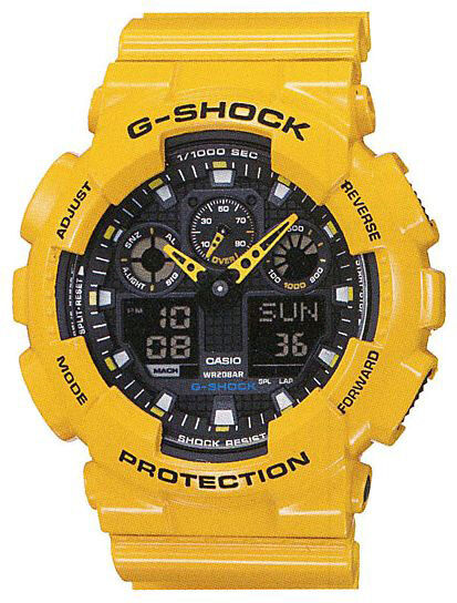 Мужские часы Casio G-Shock G-Shock GA-100A-9A