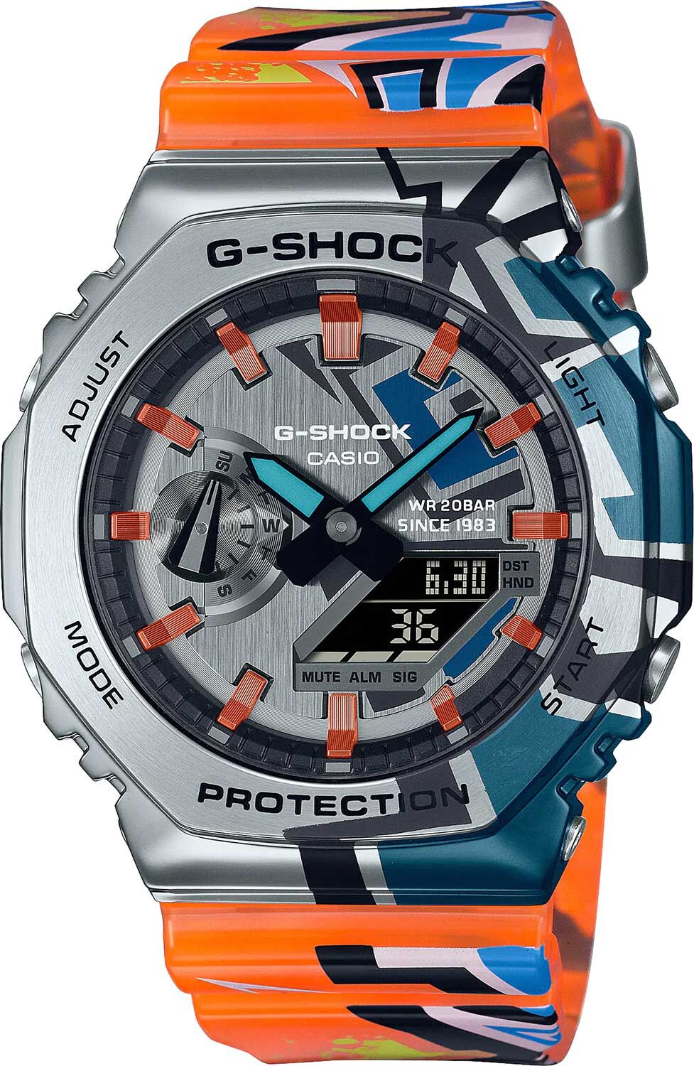 Мужские часы Casio GM-2100SS-1A G-Shock