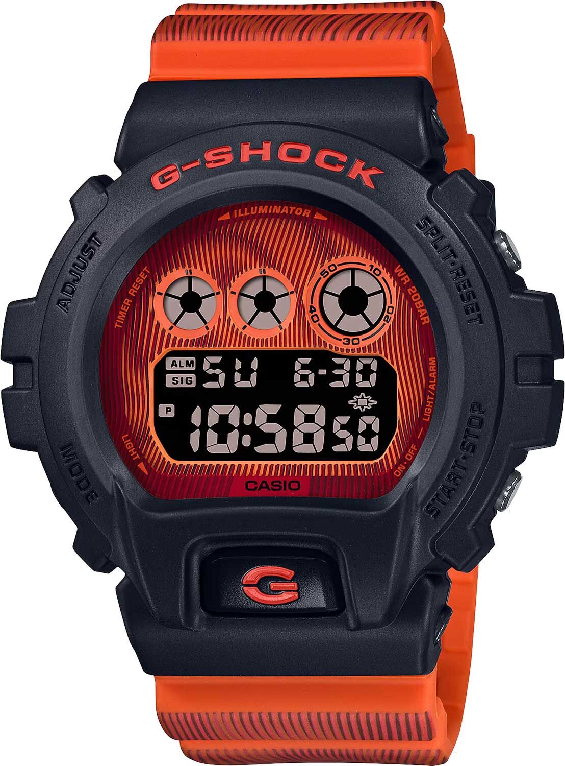 Мужские часы Casio DW-6900TD-4 G-Shock