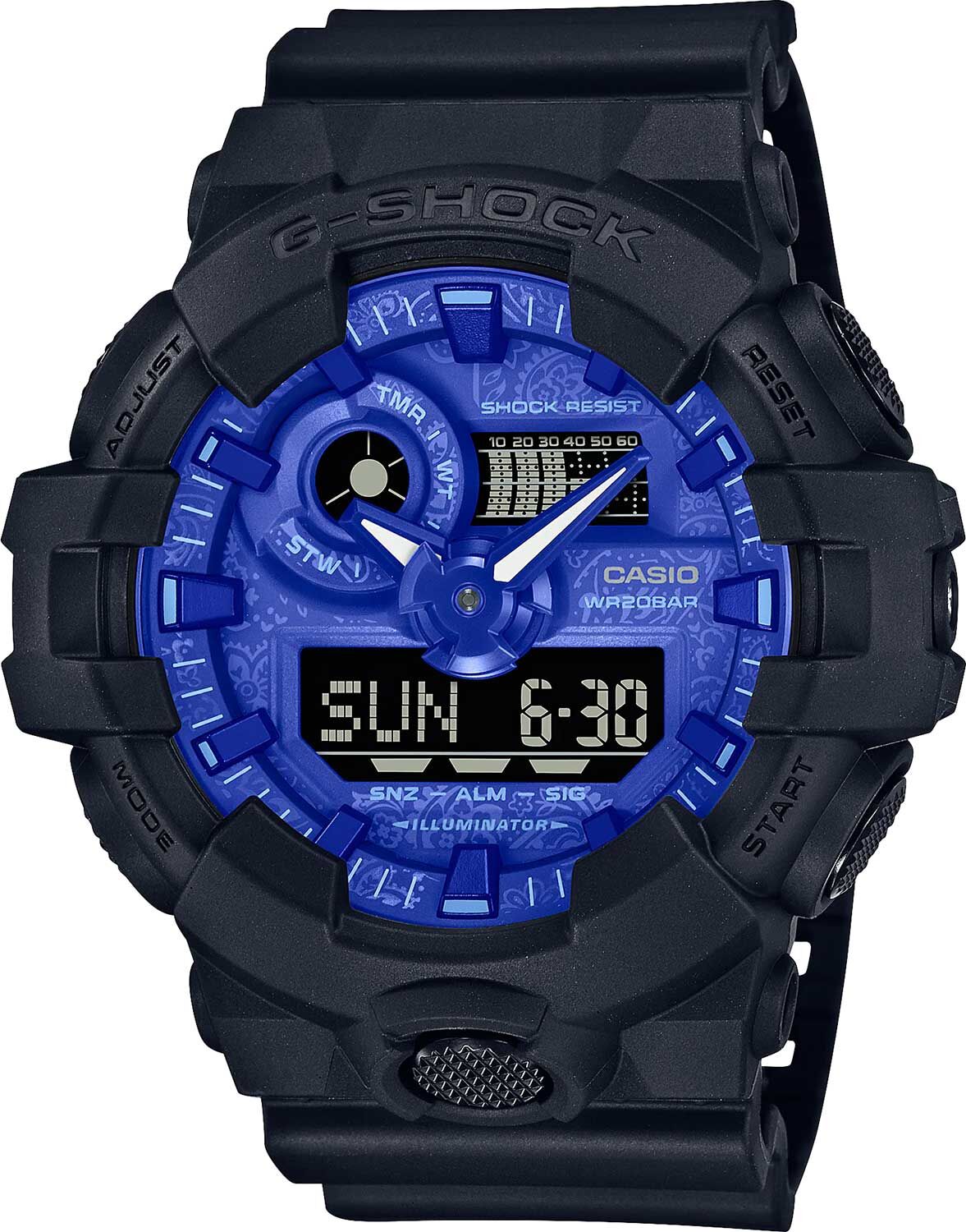 Мужские часы Casio GA-700BP-1A G-Shock