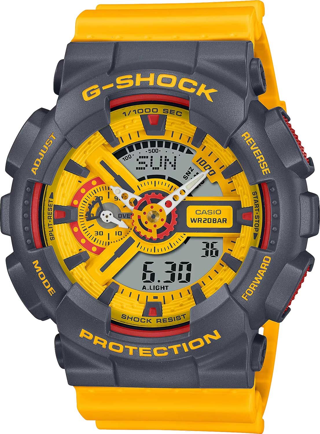Мужские часы Casio GA-110Y-9A G-Shock