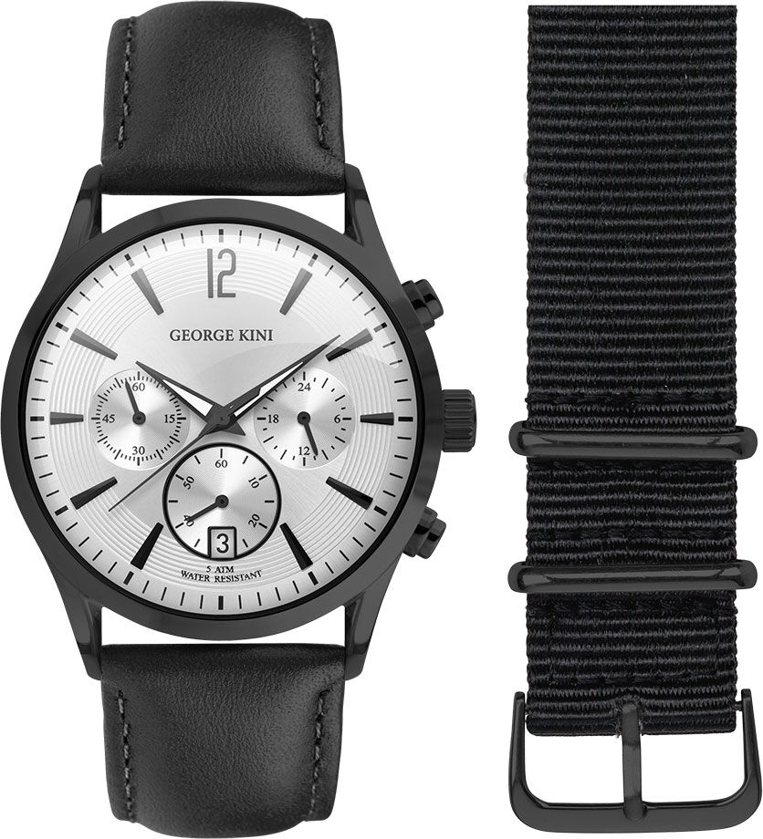 Мужские часы GEORGE KINI BLACK EDITION GK.12.B.1B.1.2.0