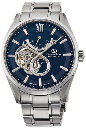 Мужские часы Orient Star Semi Skeleton RE-HJ0002L