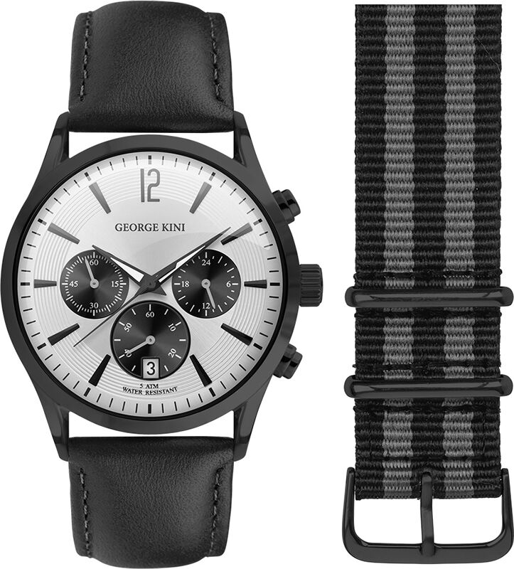 Мужские часы GEORGE KINI BLACK EDITION GK.12.B.1BB.1.2.0