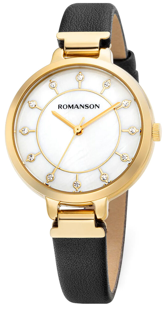 Женские часы Romanson RL 0B15L LG(WH)BK
