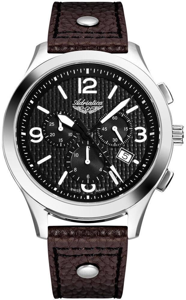 Мужские часы Adriatica Aviation A8313.5B54CH