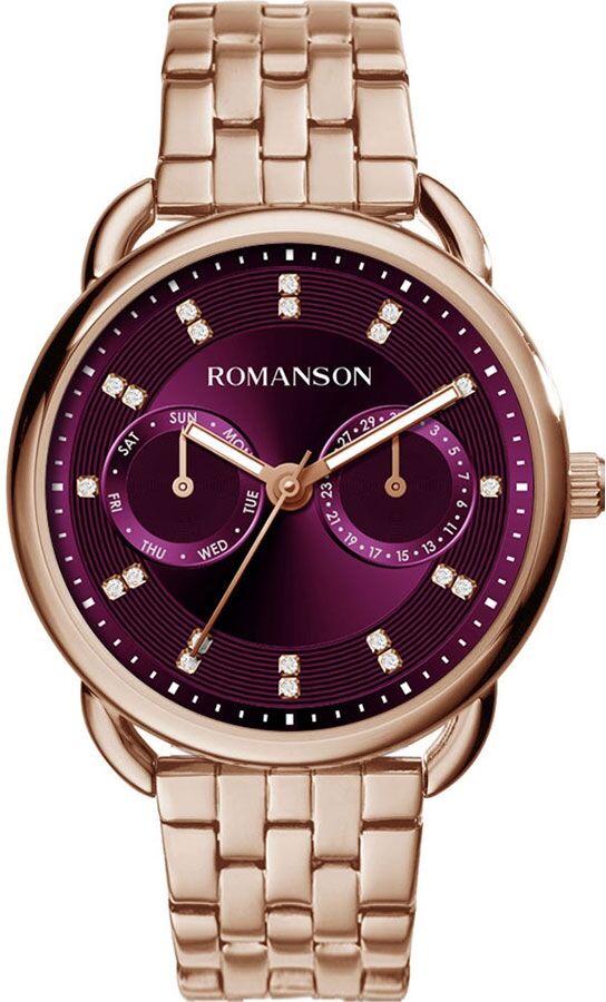 Женские часы Romanson Giselle RM 9A16F LR(WINE)