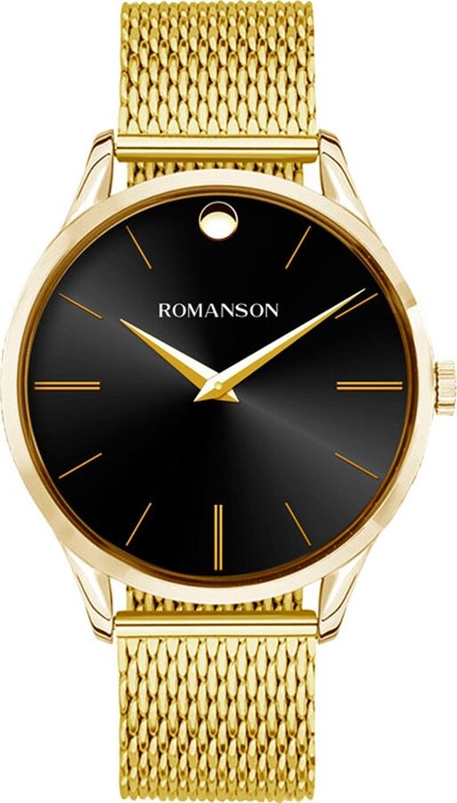Мужские часы Romanson Adel TM 0B06M MG(BK)