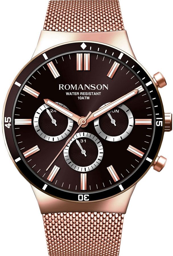 Мужские часы Romanson Adel TM 9A20F MR(BN)