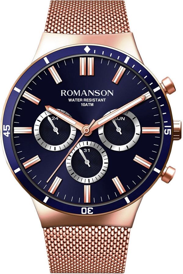 Мужские часы Romanson Adel TM 9A20F MR(BU)