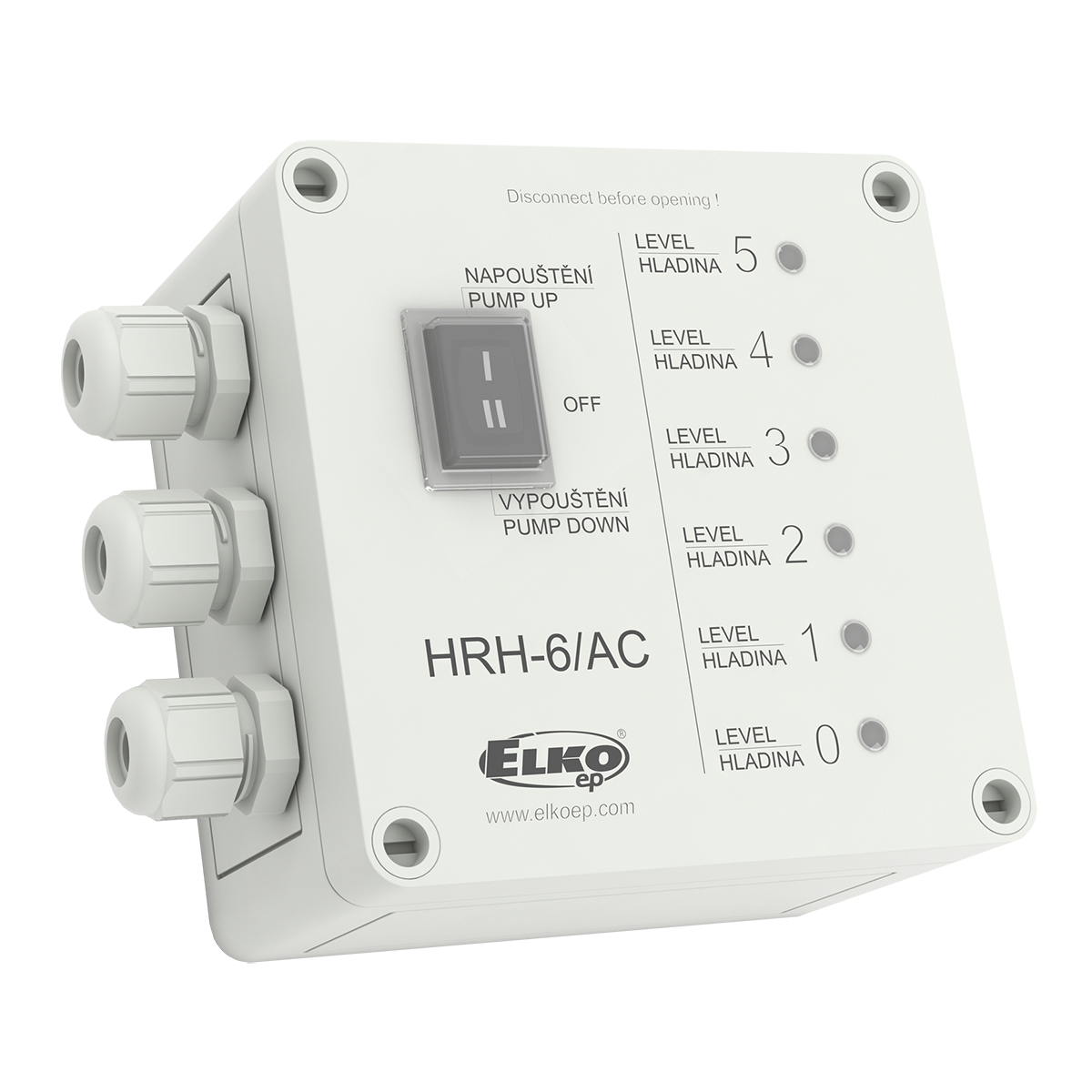 Мультифункциональный контролер уровня жидкости HRH-6/DC Elko Ep