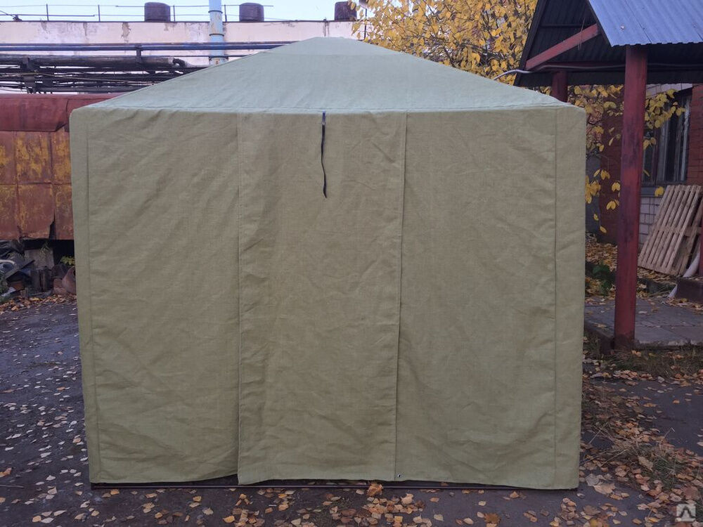 Палатка сварщика 2,5х2,5 (м) брезент огнеупорный ГОСТ - Производитель