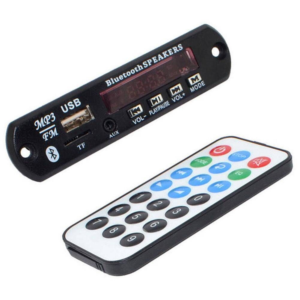 Модуль MP3+WAV+WMA+FM Bluetooth, 5-12В, с пультом ДУ 2