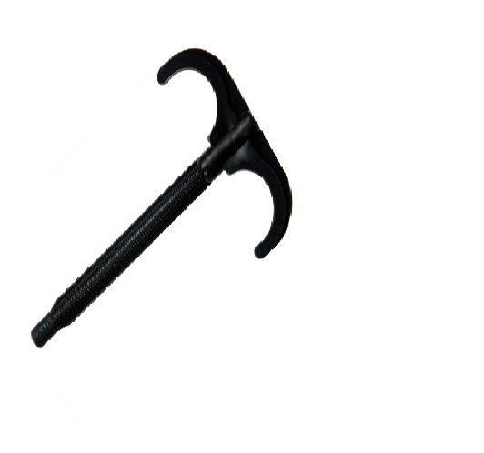 Дюбель-крюк двойной для труб d16-32, длина 100мм, d 8мм Sibio (уп.200)