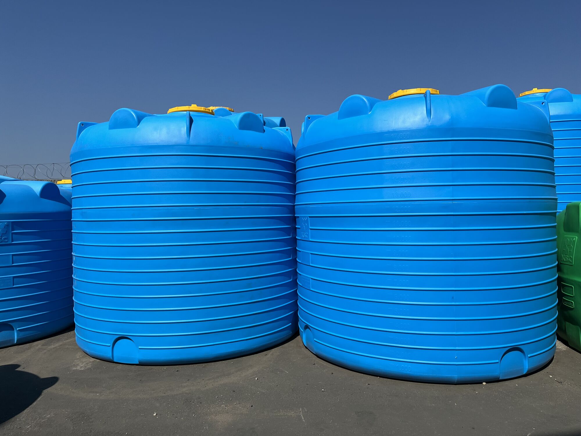 Накопительная емкость для воды 20000 литров (20 куб.м) для полива для СНТ, садоводческих товариществ