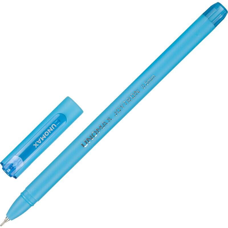 Ручка шариковая неавтоматическая Unomax Joytron синяя (толщина линии 0.3 мм) Unomax (Unimax)
