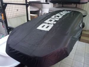 Чехол с логотипом для автобокса Broomer Venture LS, цвет чёрный