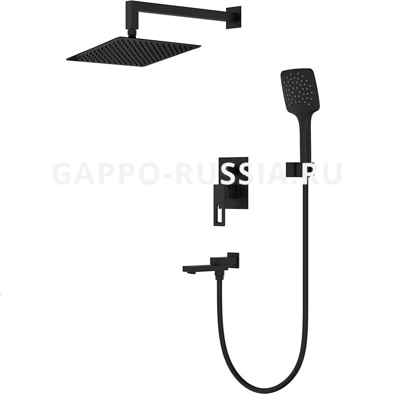 G7117-6 Душевая система Gappo черный
