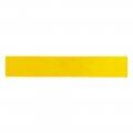 Лента сигнальная Шуц-линия ПВХ 630мм-100мм, цвет желтый