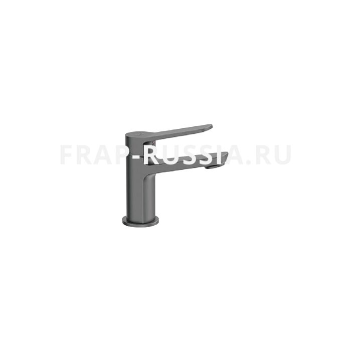 F1062-9 Смеситель для умывальника Frap оружейная сталь