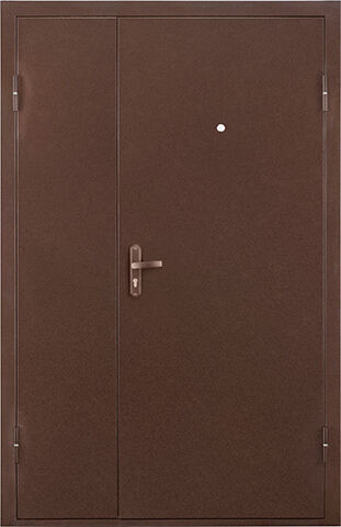 Входная металлическая дверь КВАРТЕТ (металл/металл)