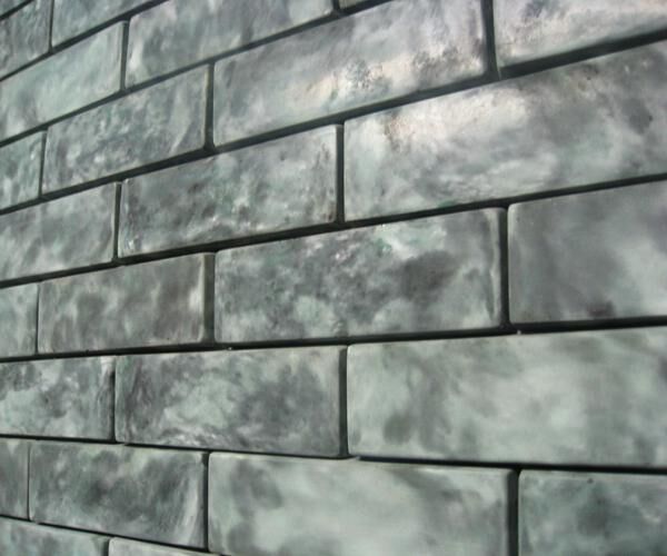 Облицовочный камень Гладкий кирпич 185х55х15 мм, серый