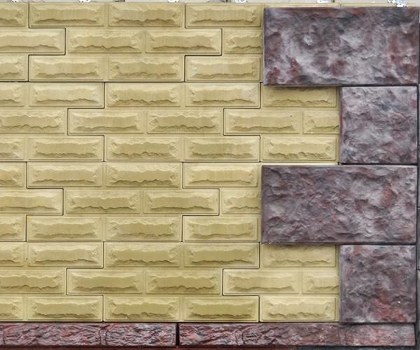 Фасадная плитка Балканский камень 1 390х190х25 мм, серая