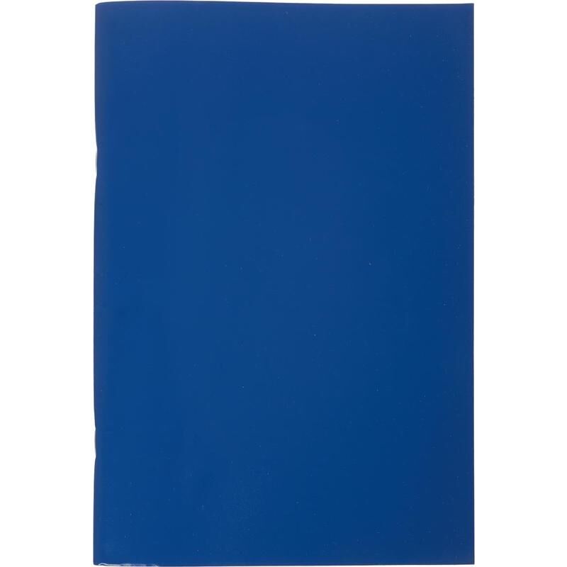 Тетрадь общая А4 96 листов в клетку на скрепке (обложка синяя, офсет-2) NoName