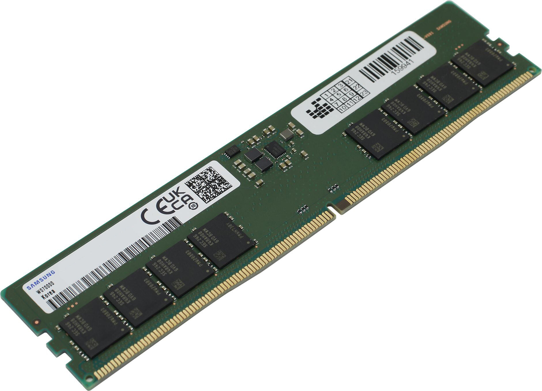 Оперативная память Samsung Samsung M323R4GA3DB0-CWM/32GB / PC5-44800 DDR5 UDIMM-5600MHz DIMM/в комплекте 1 модуль