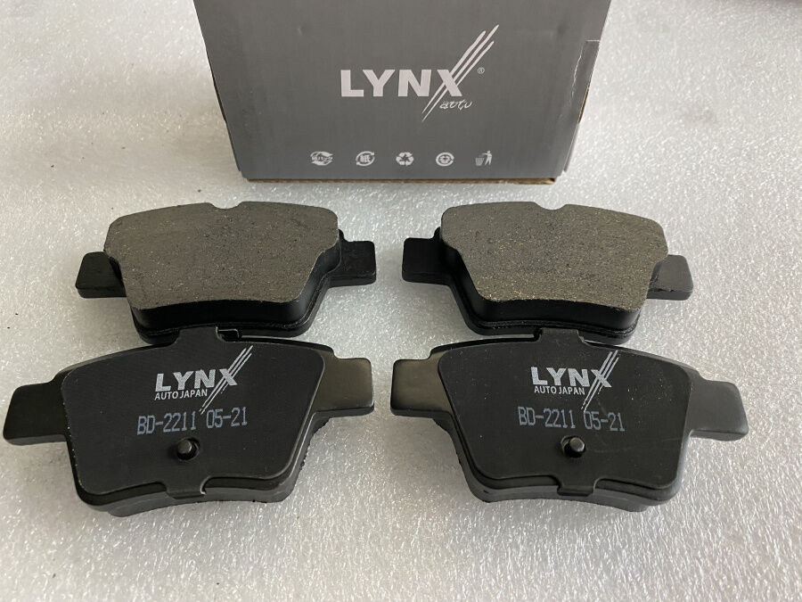 Колодки тормозные задние (комплект) quot;Фирма Lynxquot; BD-2211 Lynx Geely Emgrand EC7