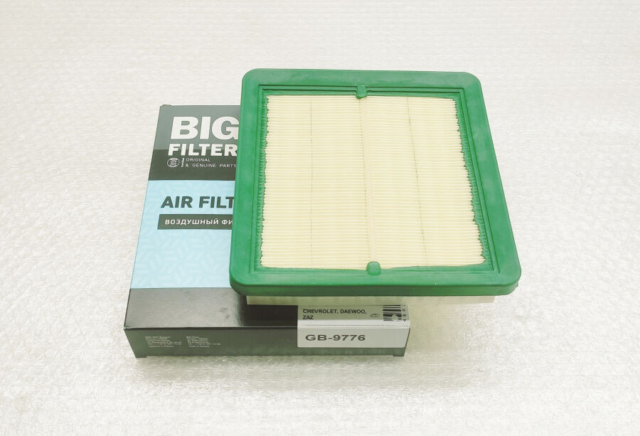 Фильтр воздушный quot;Фильтр Big Filterquot; GB-9776 Big Filter Chery Kimo (S12)