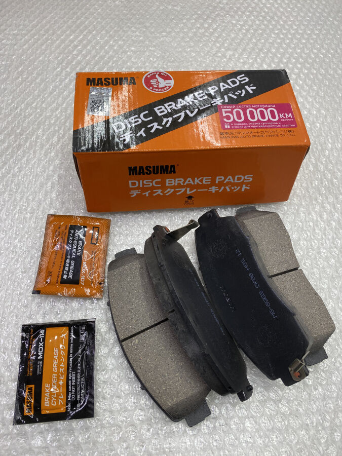 Колодки тормозные передние (комплект) quot;Фирма Masumaquot; MS-8903 Masuma HAVAL F7